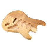 Maxbell Guitar Body Guitar Accessory DIY Guitar Barrel for Luthiers DIY Craft Lovers Style A