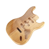 Maxbell Guitar Body Guitar Accessory DIY Guitar Barrel for Luthiers DIY Craft Lovers Style A