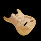 Maxbell Guitar Body Guitar Accessory DIY Guitar Barrel for Luthiers DIY Craft Lovers Style A