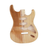 Maxbell Guitar Body Guitar Accessory DIY Guitar Barrel for Luthiers DIY Craft Lovers Style A