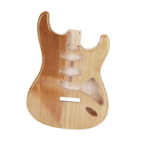 Maxbell Guitar Body Guitar Accessory DIY Guitar Barrel for Luthiers DIY Craft Lovers Style A
