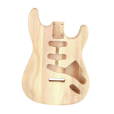 Maxbell Guitar Body Guitar Accessory DIY Guitar Barrel for Luthiers DIY Craft Lovers Style B