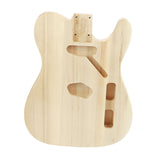 Maxbell Guitar Body Guitar Accessory DIY Guitar Barrel for Luthiers DIY Craft Lovers Style C