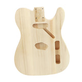 Maxbell Guitar Body Guitar Accessory DIY Guitar Barrel for Luthiers DIY Craft Lovers Style C