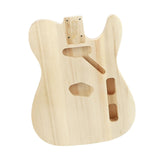 Maxbell Guitar Body Guitar Accessory DIY Guitar Barrel for Luthiers DIY Craft Lovers Style C