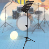 Maxbell Metal Sheet Music Stand for Guitar Ukulele Instrumental Performance Musician