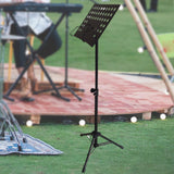 Maxbell Metal Sheet Music Stand for Guitar Ukulele Instrumental Performance Musician