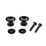 Maxbell 2 Pieces Strap Button Guitar Tail Pin for Electric Guitar Bass Upgrade Tools