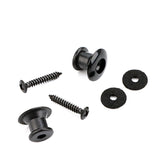 Maxbell 2 Pieces Strap Button Guitar Tail Pin for Electric Guitar Bass Upgrade Tools