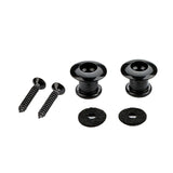 Maxbell 2 Pieces Strap Button Guitar Tail Pin for Electric Guitar Bass Upgrade Tools