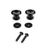 Maxbell 2 Pieces Strap Button Guitar Tail Pin for Electric Guitar Bass Upgrade Tools