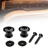 Maxbell 2 Pieces Strap Button Guitar Tail Pin for Electric Guitar Bass Upgrade Tools