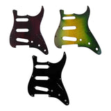 Maxbell Sss Guitar Pickguard with Srcew Guitar Part for Electric Guitar Accesssories black