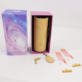 Maxbell Bamboo Wind Chimes Simple Chords Wind Chimes for Sound Outdoor Garden