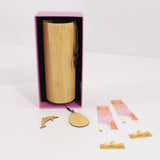 Maxbell Bamboo Wind Chimes Simple Chords Wind Chimes for Sound Outdoor Garden