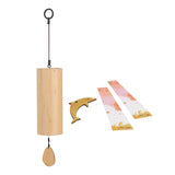 Maxbell Bamboo Wind Chimes Simple Chords Wind Chimes for Sound Outdoor Garden