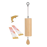 Maxbell Bamboo Wind Chimes Simple Chords Wind Chimes for Sound Outdoor Garden