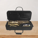 Maxbell Alto Saxophone Case External Pocket Padded Carry Case Saxophone Carrying Bag