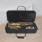 Maxbell Alto Saxophone Case External Pocket Padded Carry Case Saxophone Carrying Bag