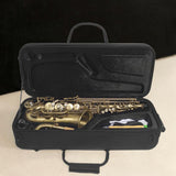 Maxbell Alto Saxophone Case External Pocket Padded Carry Case Saxophone Carrying Bag