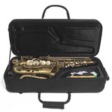 Maxbell Alto Saxophone Case External Pocket Padded Carry Case Saxophone Carrying Bag