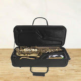Maxbell Alto Saxophone Case External Pocket Padded Carry Case Saxophone Carrying Bag