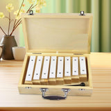 Maxbell 8 Notes Glockenspiel Xylophone Musical Toy for Preschool Boys Girls Children