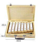 Maxbell 8 Notes Glockenspiel Xylophone Musical Toy for Preschool Boys Girls Children