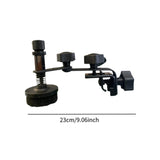 Maxbell Snare Drum Muffl Tones Control Drum Damper Mute Silence for Snare Drum Black