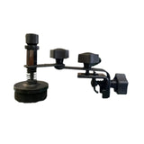 Maxbell Snare Drum Muffl Tones Control Drum Damper Mute Silence for Snare Drum Black
