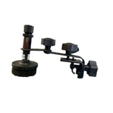 Maxbell Snare Drum Muffl Tones Control Drum Damper Mute Silence for Snare Drum Black