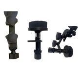 Maxbell Snare Drum Muffl Tones Control Drum Damper Mute Silence for Snare Drum Black