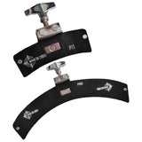 Maxbell Drum Dampeners Pad Drum Damper Mute for Percussion Instrument Bass Drum Kits black