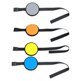 Maxbell Practice Drum Pad Accessories Practice Gaiters for Snare Jazz Drums Beginner blue