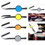 Maxbell Practice Drum Pad Accessories Practice Gaiters for Snare Jazz Drums Beginner blue