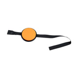 Maxbell Practice Drum Pad Accessories Practice Gaiters for Snare Jazz Drums Beginner orange