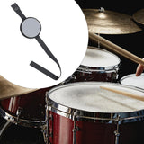 Maxbell Practice Drum Pad Accessories Practice Gaiters for Snare Jazz Drums Beginner grey
