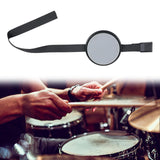 Maxbell Practice Drum Pad Accessories Practice Gaiters for Snare Jazz Drums Beginner grey