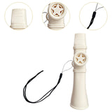 Maxbell 2xKazoo Party Favors Portable Professional Lightweight Color Kazoo Guitar Kids White