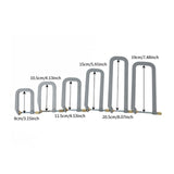 6Pcs Instrument Beam Clamps Universal Easy to Use Iron Bracing Bonding Tools