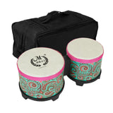 Bongo Drum Fine Motor Dancing Hand Drum for Children Beginners Birthday Gift blue