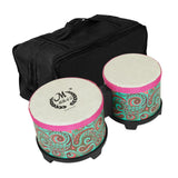 Bongo Drum Fine Motor Dancing Hand Drum for Children Beginners Birthday Gift blue
