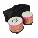 Bongo Drum Fine Motor Dancing Hand Drum for Children Beginners Birthday Gift orange