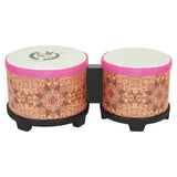 Bongo Drum Fine Motor Dancing Hand Drum for Children Beginners Birthday Gift orange