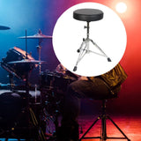 Drum Throne Padded Stool Drum Seat Stool for Guitar Player Drummers Musician