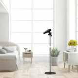 Floor Hair Dryer Stand Heavy Weighted Base Mic Stand for Home Salon Bathroom