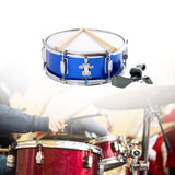 13" Snare Drum Blue Professional Musical Instrument for Kids Beginners Gifts