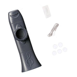 Kazoo Flute Portable Lightweight Adjustable Tone for Kids Piano Music Lovers Grey