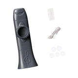 Kazoo Flute Portable Lightweight Adjustable Tone for Kids Piano Music Lovers Grey