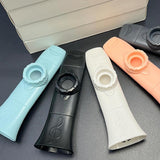 Kazoo Flute Portable Lightweight Adjustable Tone for Kids Piano Music Lovers Grey